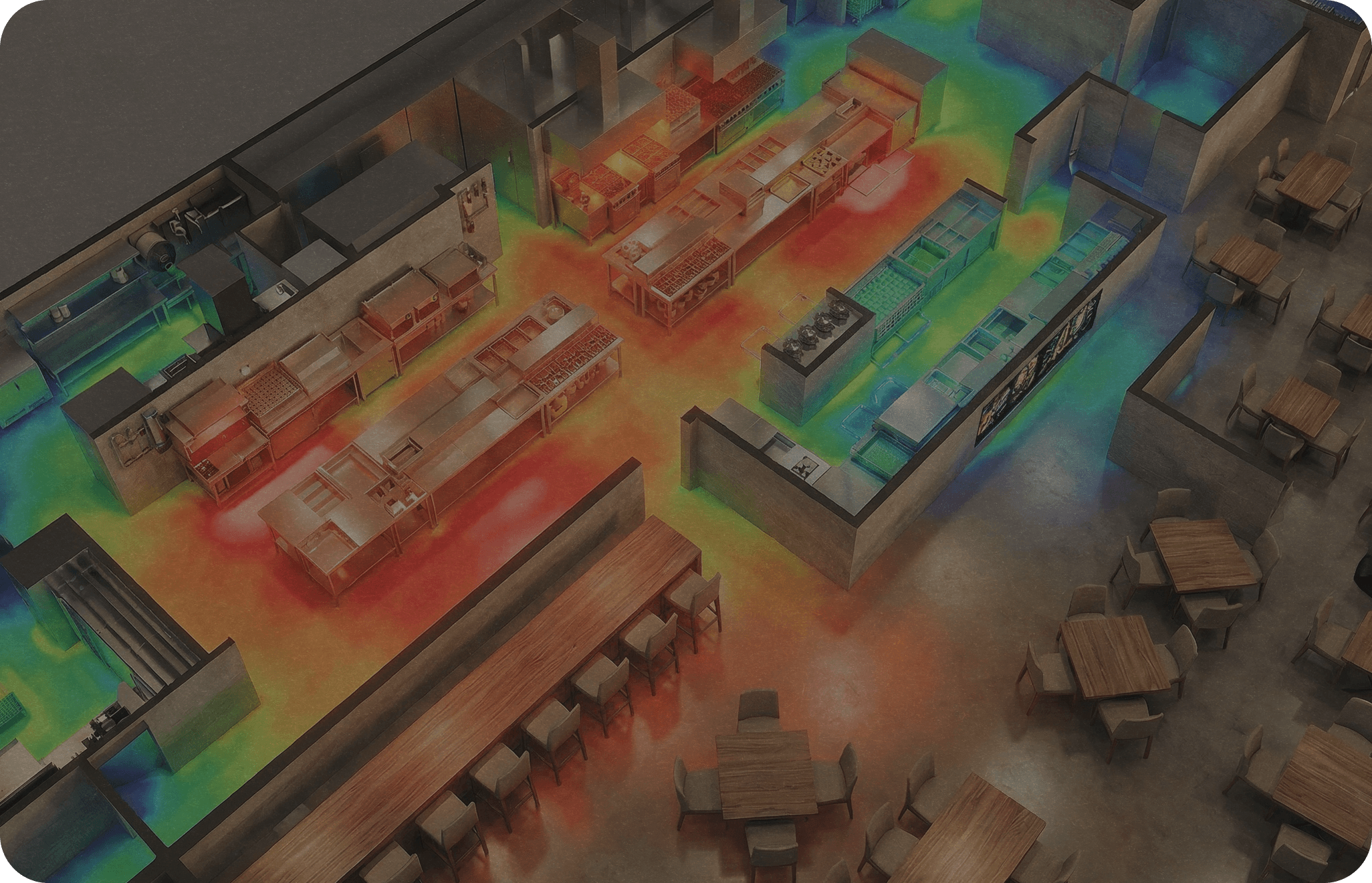 Dynamics Heatmaps identifying hotspots